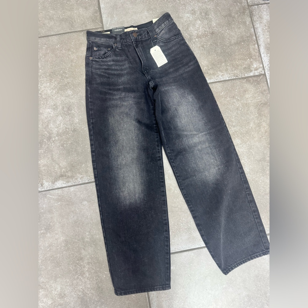 Levi's Baggy Dad Charcoal Denim Jeans